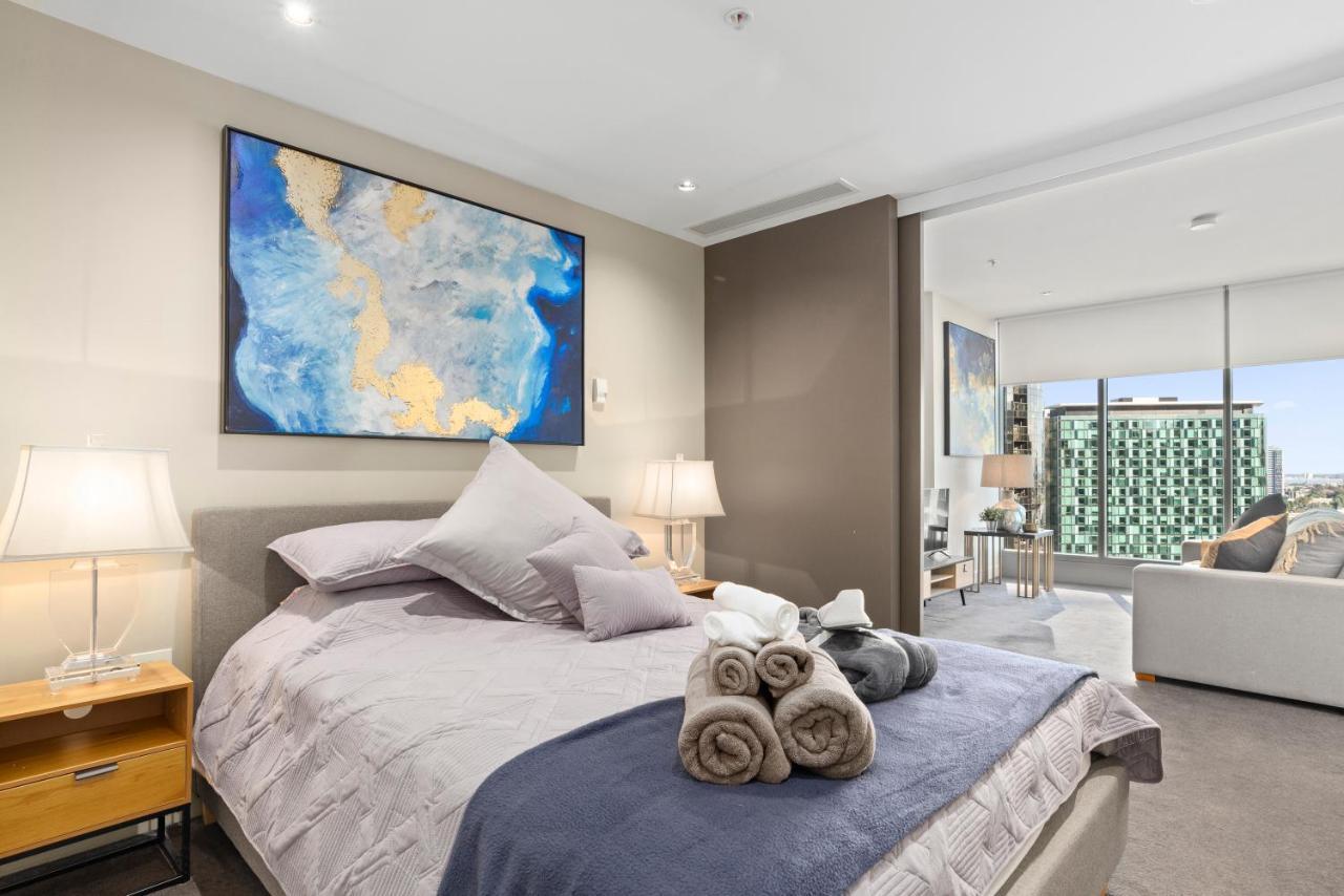 Sophisticated Designer Condo W River & City Views Melbourne Esterno foto