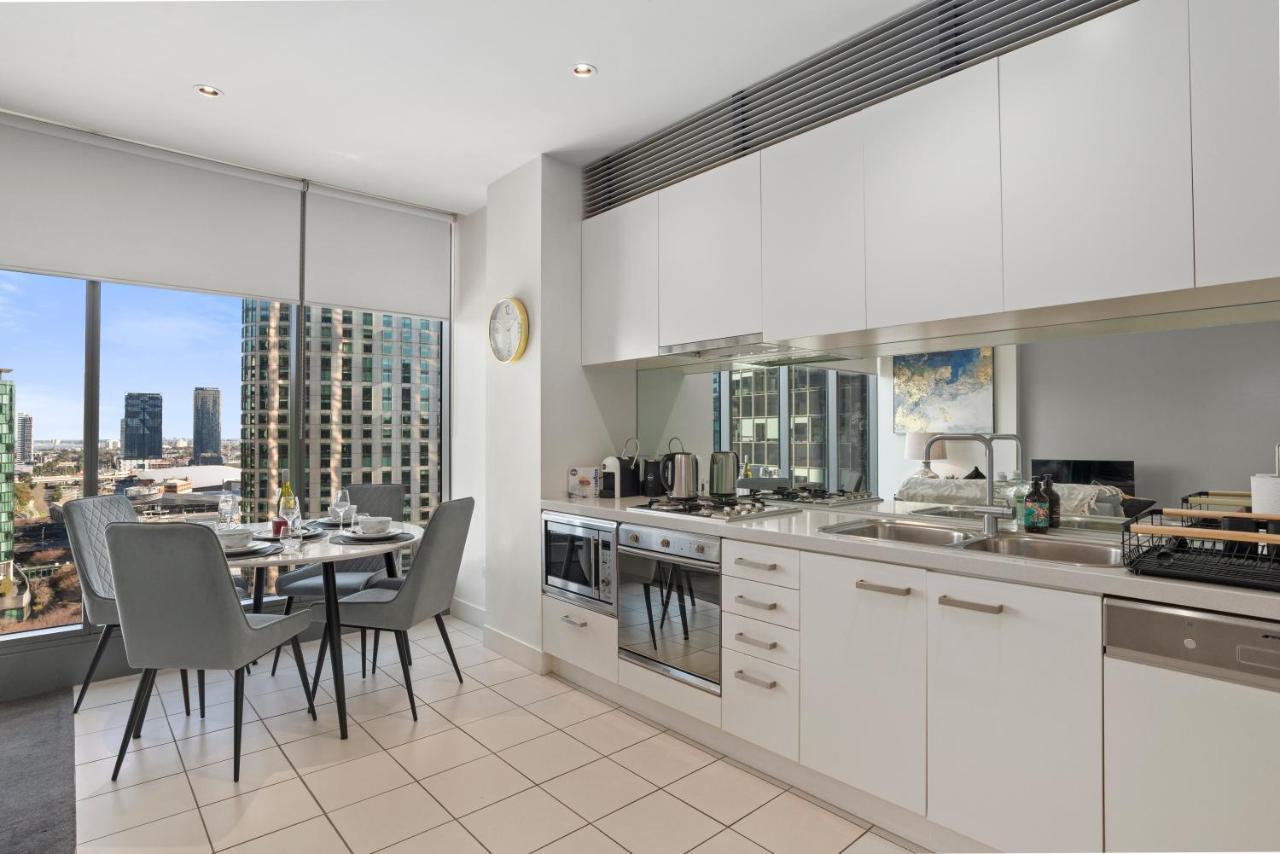 Sophisticated Designer Condo W River & City Views Melbourne Esterno foto